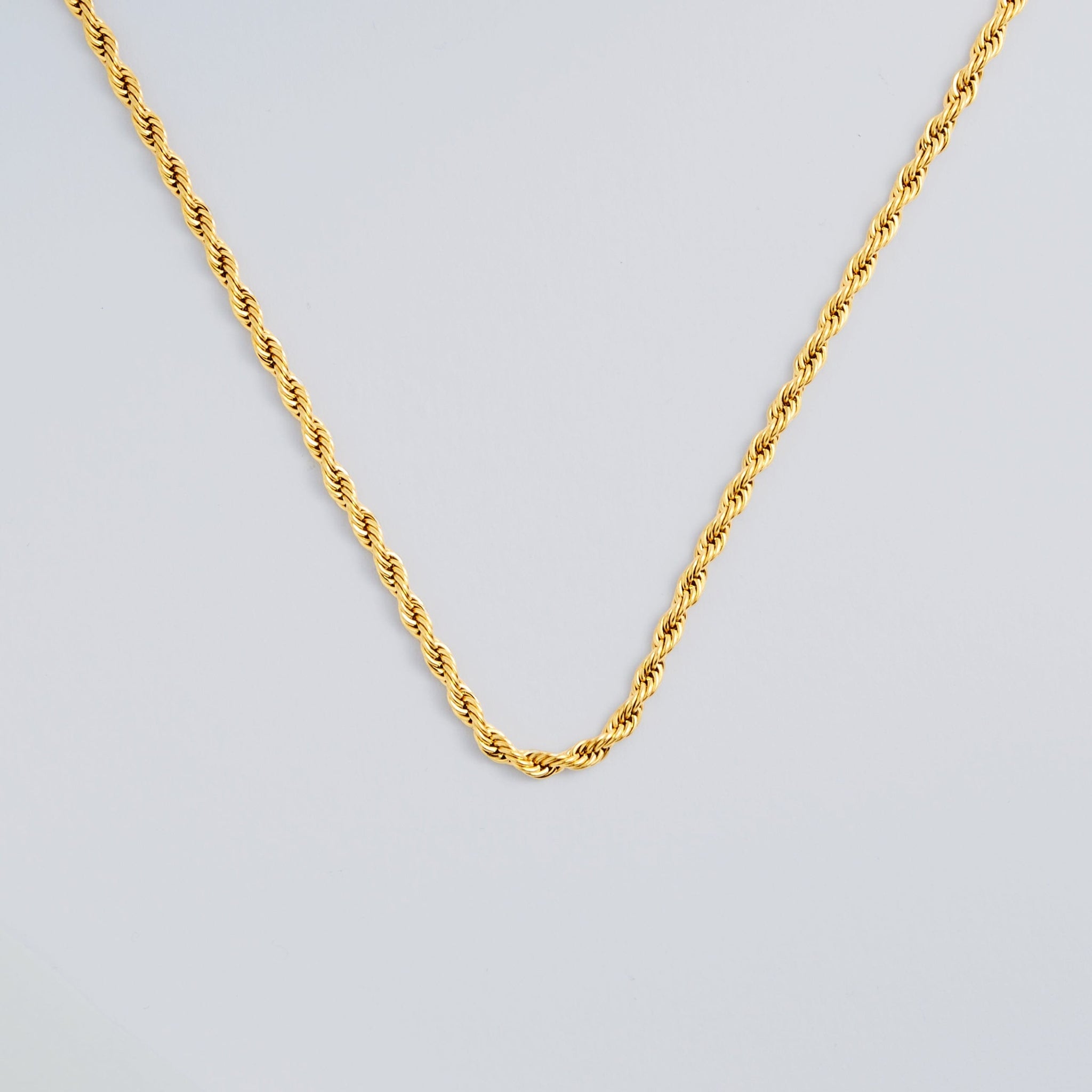 Rope Chain 5mm 20 inch (Gold) – Gilded MCR - Main Image