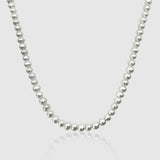 Rounded Pearl Necklace