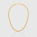 Cuban Chain 5mm 20 inch (Gold)