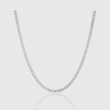 Cuban Chain 5mm 20 inch (Silver)