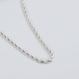 Rope Chain 5mm 20 inch (Silver)