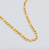Figaro Chain 5mm 20 inch (Gold)