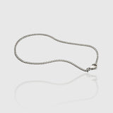 Connell Bracelet 2mm 19cm (Silver)