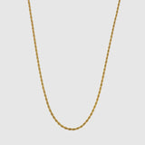 Rope Chain 2mm 20 inch (Gold)