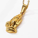 Praying Hands (Gold)